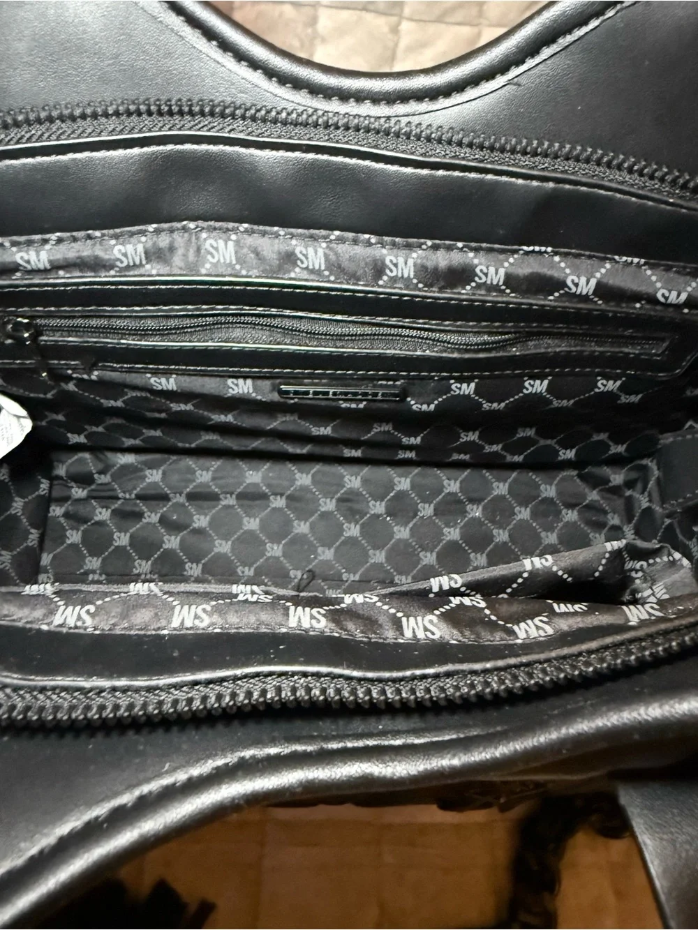 Steve Madden structured quilted